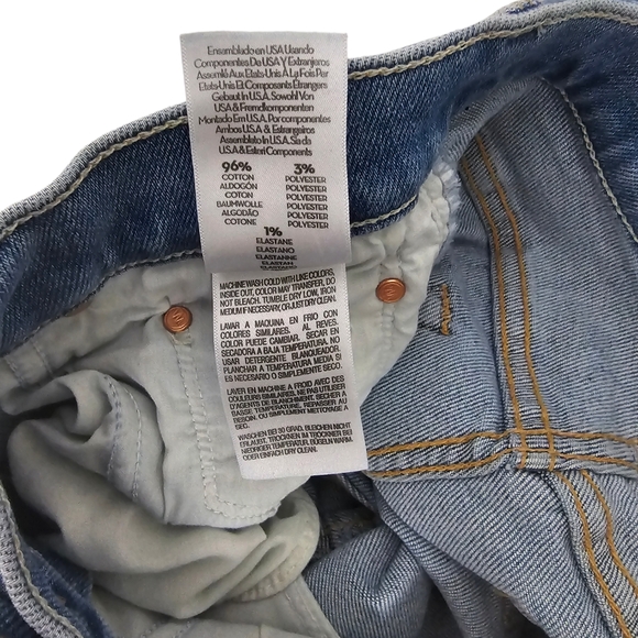 Mother Tomcat Ankle Fray Kitty Corner New With Tags Size 26 - Picture 8 of 10